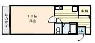 アーバンハイム【2階】の間取り