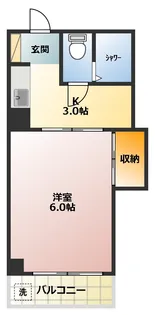 コーポ大塚【3階】の間取り