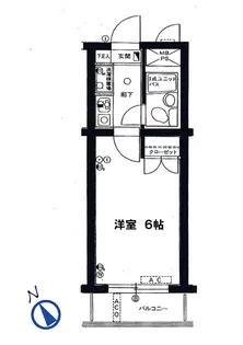 レクセル日吉【2階】の間取り