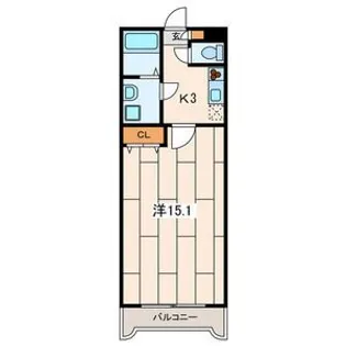 フェリスかしわ台【2階】の間取り