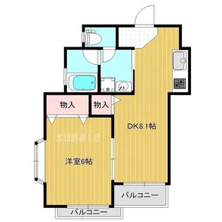 アンジェラ【3階】の間取り