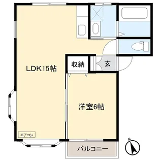ファンタジアIII【1階】の間取り