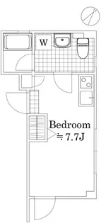 アパートメントTS02【1階】の間取り