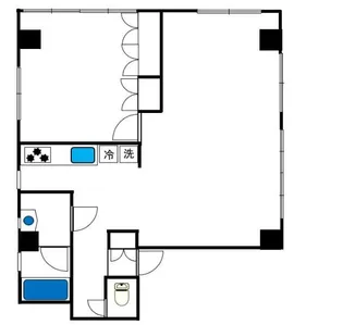 飯島ビル【3階】の間取り