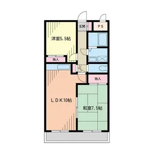 ル・シエール鷺沼【4階】の間取り