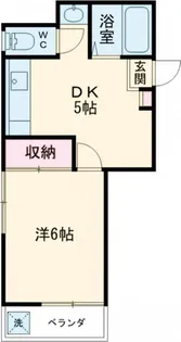 ブリーズ桜台【1階】の間取り