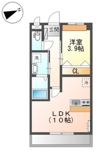 ラヴィータ【2階】の間取り