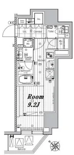 東京都港区芝1【マンション】の間取り