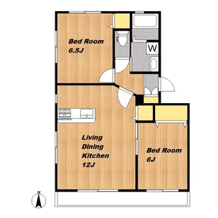 神奈川県川崎市多摩区西生田2【マンション】の間取り