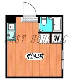 東京都渋谷区本町5【アパート】の間取り