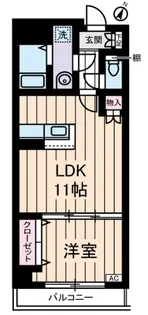 YAYOI COURT【9階】の間取り