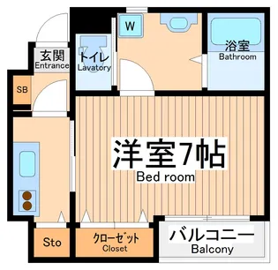 さくらハウス【1階】の間取り