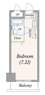 サンセール神楽坂【3階】の間取り