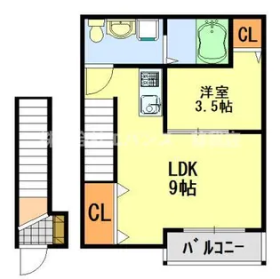 siro大森台【2階】の間取り