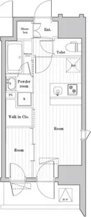 アークマーク大森町アジールコート【6階】の間取り
