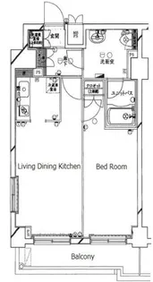 ルーブル日本橋【11階】の間取り