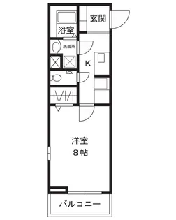 Golden Arrow II【2階】の間取り