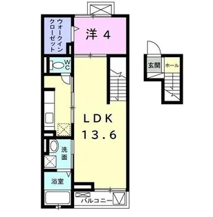 エスペランザ【4階】の間取り