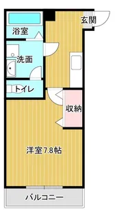 アタラクシア上浅田【1階】の間取り