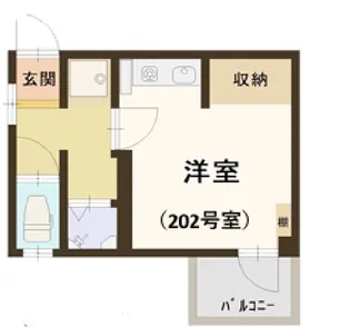 おおつきマンション【2階】の間取り