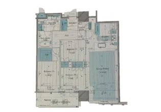 ブランズタワー豊洲【39階】の間取り
