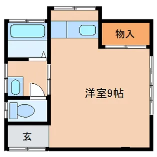シャレル茂呂K【2階】の間取り
