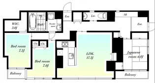 サザンヒル【3階】の間取り