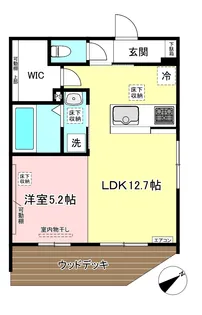 FUNs遊園II/ファンズ遊園II【1階】の間取り