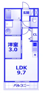 Cookie【3階】の間取り