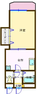 エトランゼ【4階】の間取り
