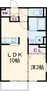 メイフェア【2階】の間取り