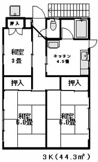 THハイム【2階】の間取り