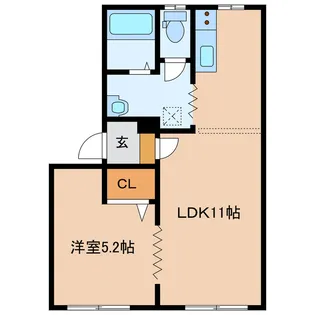 なぎさパレスの間取り