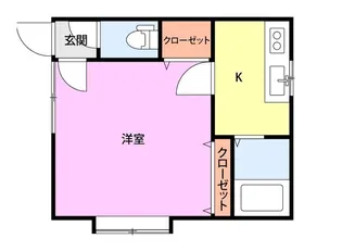 ハイムエクシードII【1階】の間取り