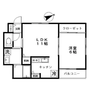 アルトイン【1階】の間取り