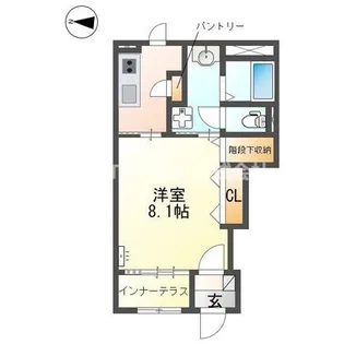 Grand villa 碧【1階】の間取り