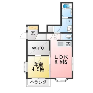 KPハウス【1階】の間取り