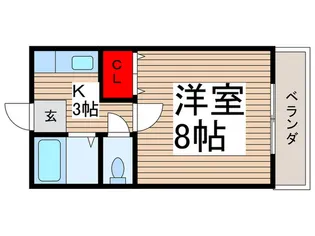 フレンドシップ仏子.【2階】の間取り