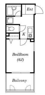 ロワール横濱鶴見【2階】の間取り