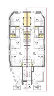 TASUKI RICHESSE SHIN-NAKANO【1階】の間取り