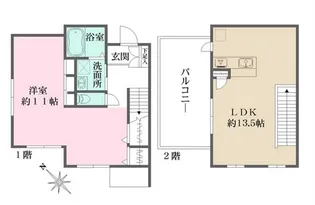コンフォルト若宮の間取り