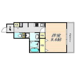 ルーチェ天神橋【8階】の間取り