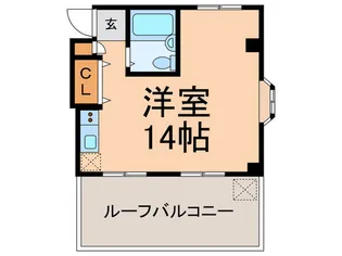 マヌワ-ルサギノミヤII【3階】の間取り