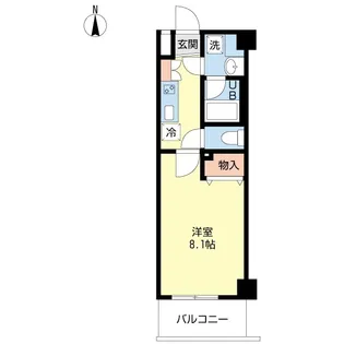 クラシオン成田【3階】の間取り