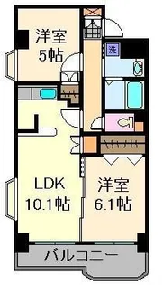 リープマンション【8階】の間取り