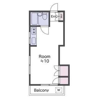 豊ハイム【1階】の間取り