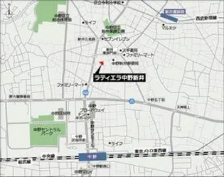 ラティエラ中野新井【5階】の外観