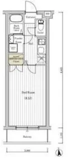 MAXIV八王子SOUTH【4階】の間取り