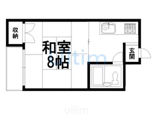ハイツ石原【3階】の間取り