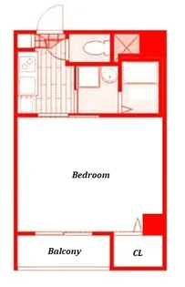 パルテール天王町【6階】の間取り